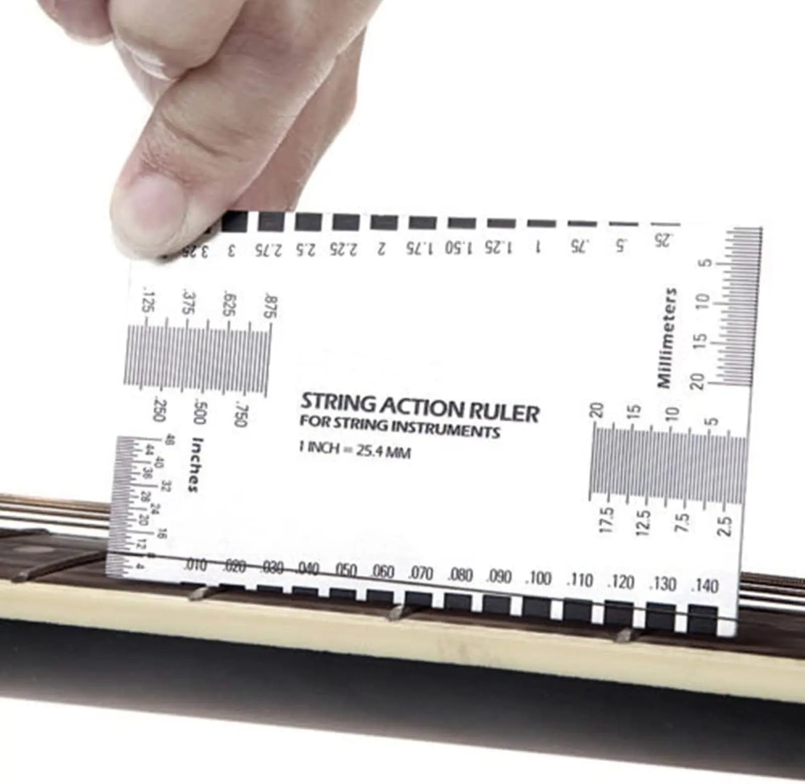 String Action Ruler Gauge - Versatile Luthier Tool