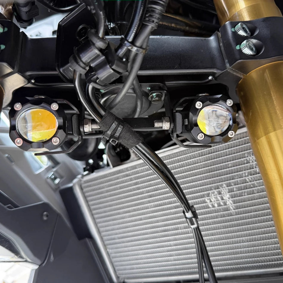 SYM ADXTG 400 Sis Farı Montajı için Spot Işık Braketi, Motosiklet Aksesuarları Dayanıklı Tutucu