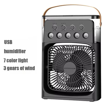 3 In 1 Fan Air Conditioner &ndash; Versatile Cooling and Humidifying Solution Black 3