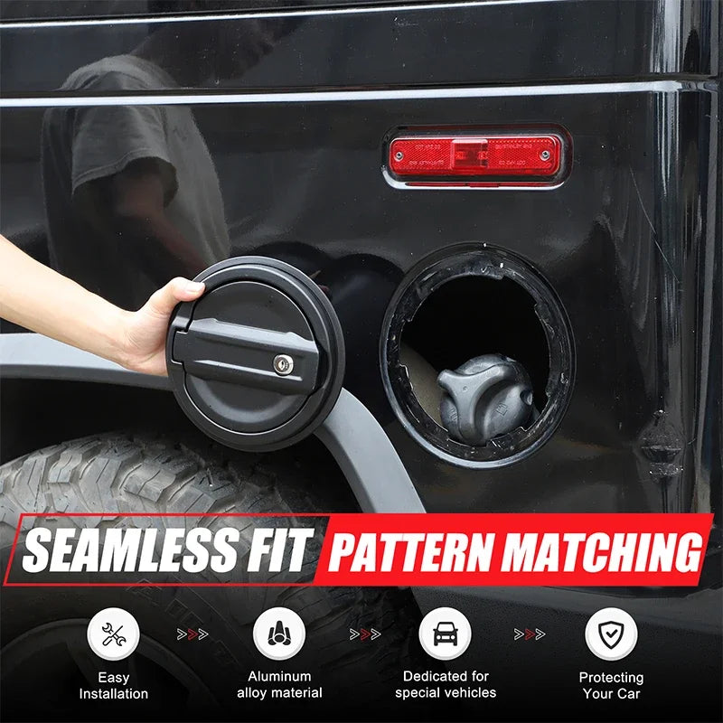 Copertura serbatoio carburante in alluminio ABS Hummer H2 2003 2009 antifurto