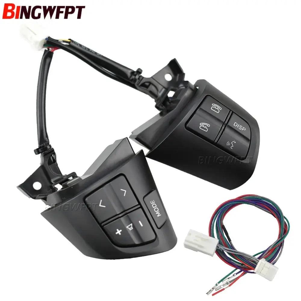 Steering Wheel Audio Control Switch With Wire For TOYOTA COROLLA A*DE150 N*DE150 NR*E150 ZR*E15 2010 2011 2012 2013 84250-02230 by InterCyprus Trading Ltd