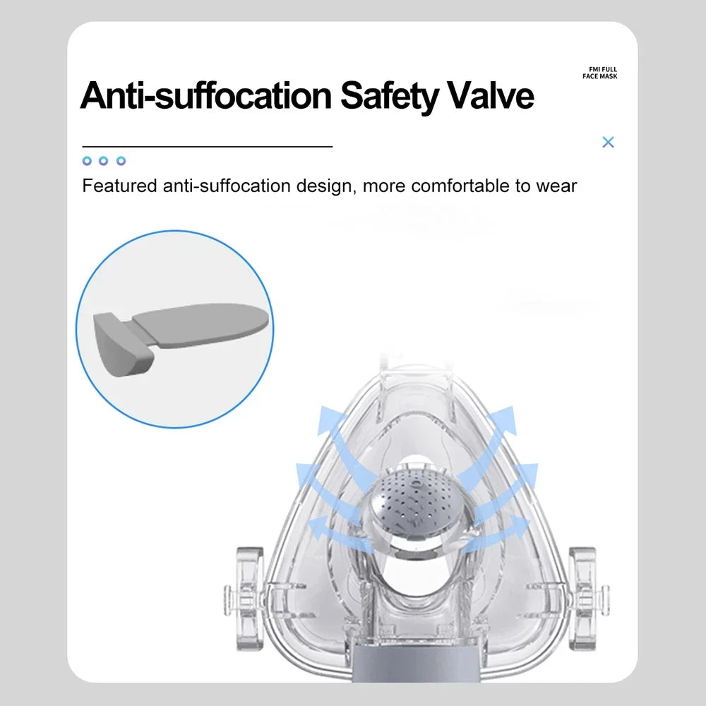 Resoxy CPAP Nasal Mask M L &ndash; Lightweight Silicone Comfort