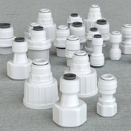 Straight RO Quick Water Fitting &ndash; Durable 1/4 Inch Hose Connector