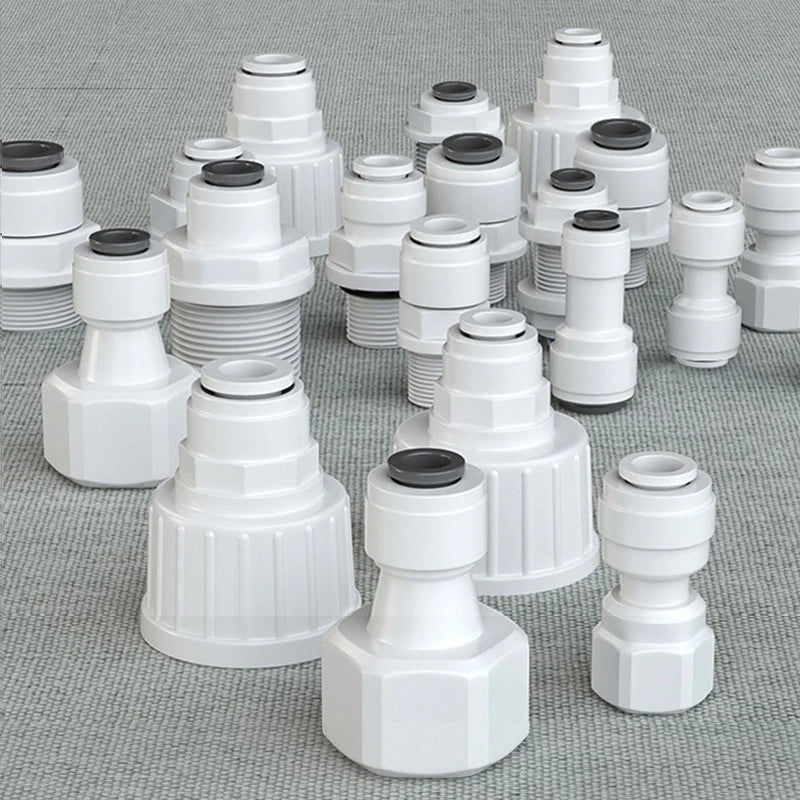 Straight RO Quick Water Fitting &ndash; Durable 1/4 Inch Hose Connector