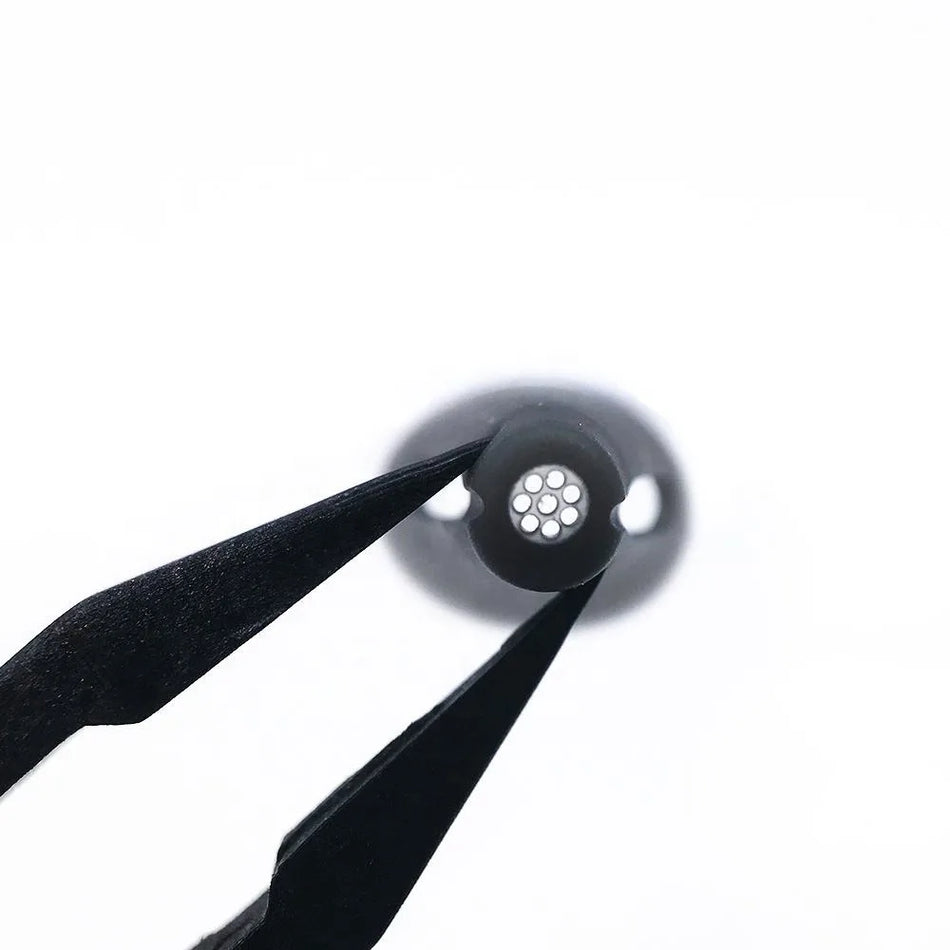 Pacote de Seis Tampas de Silicone para Ouvido para Aparelhos Auditivos Signia, Siemens, Rexton CIC ITC RIC, Fechadas e Ventiladas