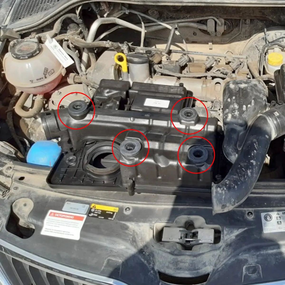 4pcs Air Filter Cleaner Buffer Housing Rubber Engine Cover Stop Mount 036129689B For AUDI A1 S1 A2 A3 8P A6 S6 Q3 8U RS3 RS6 TT by InterCyprus Trading Ltd