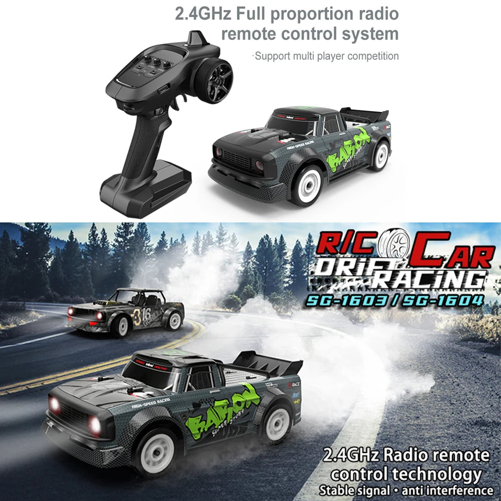 1:16 SG1603 RC Car 4WD &ndash; High Speed 30 KMH With ESP LED