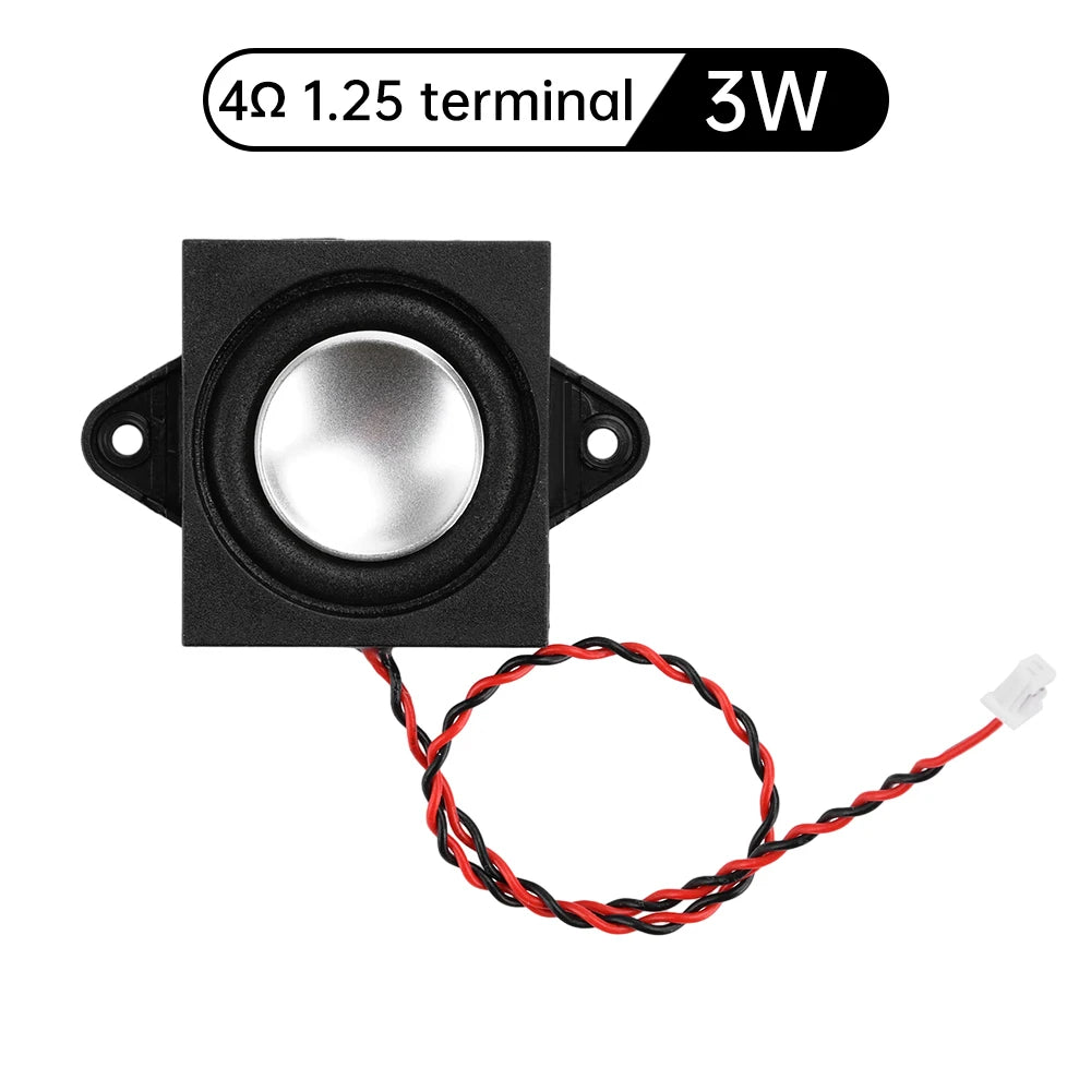 Ultra-Thin HiFi Speaker 4 Ohm 3 Watt - High-Quality Sound Cavity Speaker with Optional Wire Specifications 2831 4ohm3W-1.25port