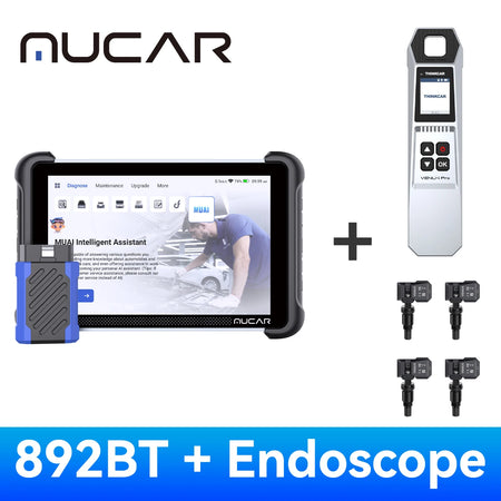 MUCAR 892BT &ndash; AI Assist Bi-Directional OBD2 Scanner Add IPRO and VENU 5 / france