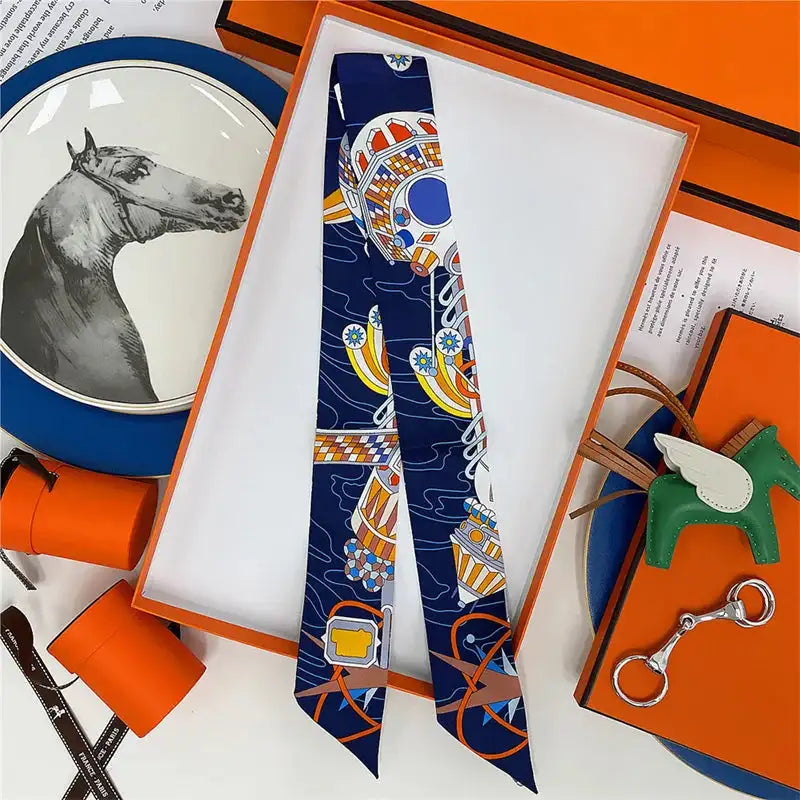 JTVOVOC Silk Scarf &ndash; Elegant Versatility for Any Outfit JZP013-02 / 5x85cm