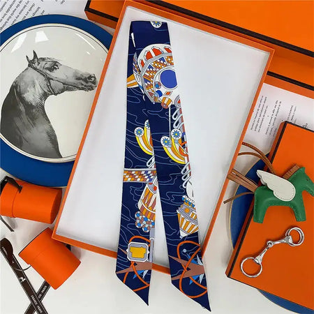 JTVOVOC Silk Scarf &ndash; Elegant Versatility for Any Outfit JZP013-02 / 5x85cm