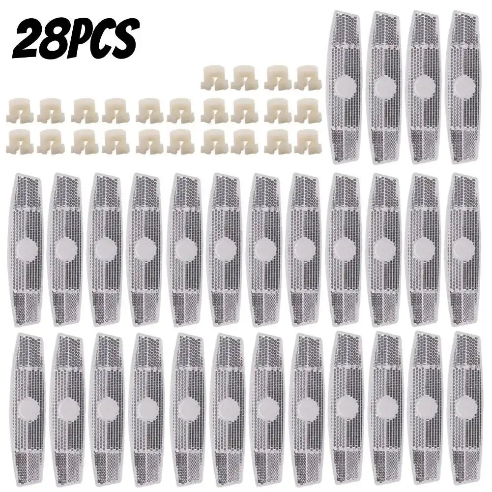 4 Pack Fish Shaped Bike Spoke Reflectors For Wheel Rim 28PCS 1