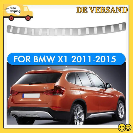 For 2011-2015 BMW X1 Car Stainless Steel Car Trunk Threshold Guard Plate Anti-scratch Protection Car Accessories Parts