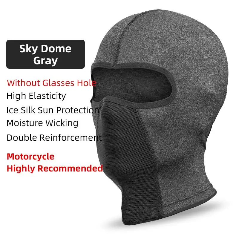 ESLNFC Half Face Cycling Mask - Comfortable Ice Silk Balaclava for Breathable Protection B