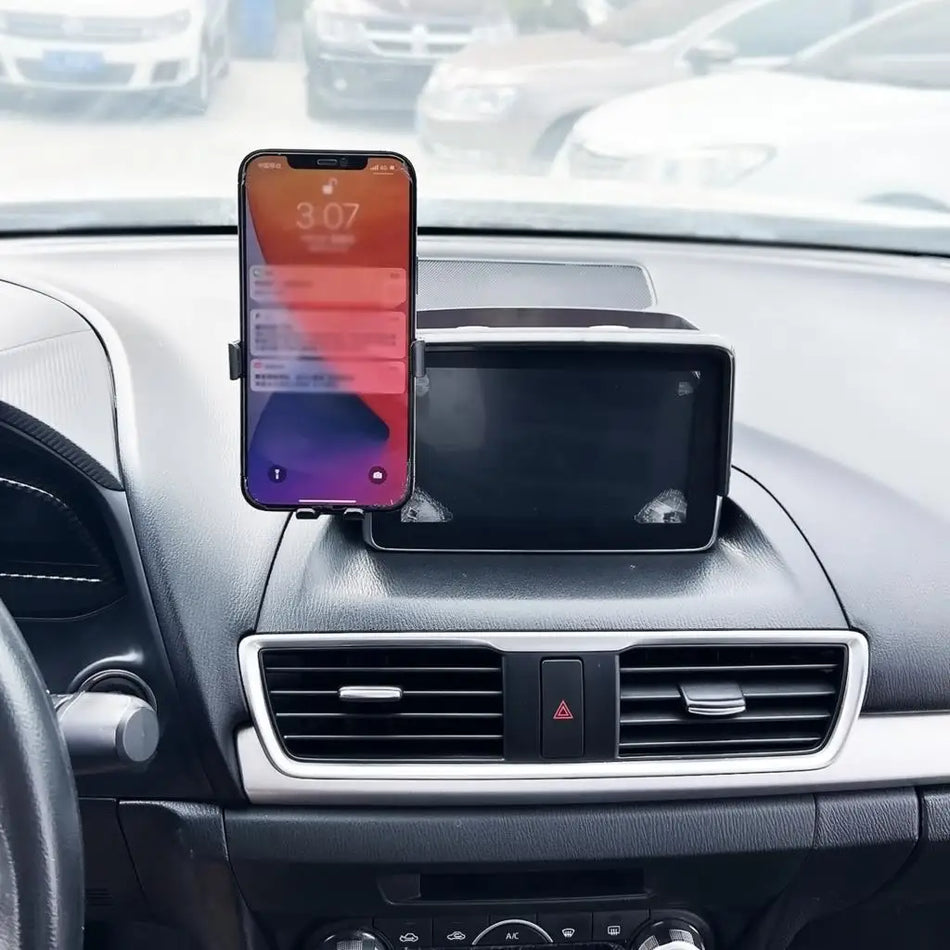 Mazda CX3 7 Tum Skärm Telefonhållare Med Trådlös Laddning