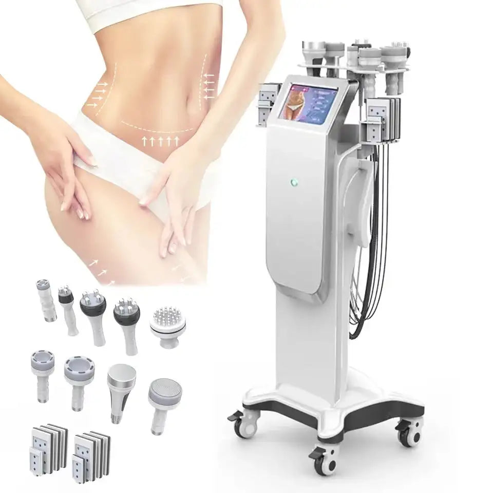 10 In 1 Lipolaser 80K Cavitation Vacuum Slimming Machine 110v