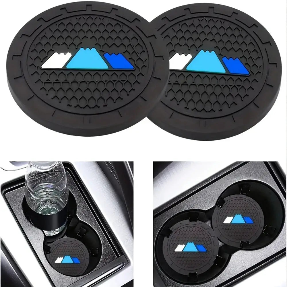 Silicone Cup Holder Coasters For Toyota Tacoma RAV4 2-Pack by InterCyprus Trading Ltd