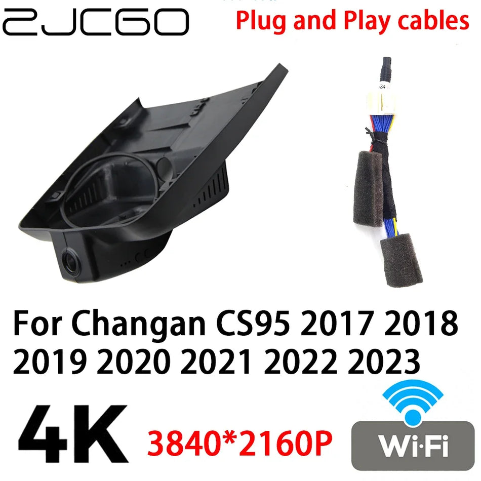 Changan CS95 Auto DVR Dashcam 4K 2160P, Plug and Play