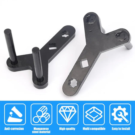 Durable Manganese Steel Car Lower Control Arm Removal Tool with Pry Bar Adapter for Easy Disassembly