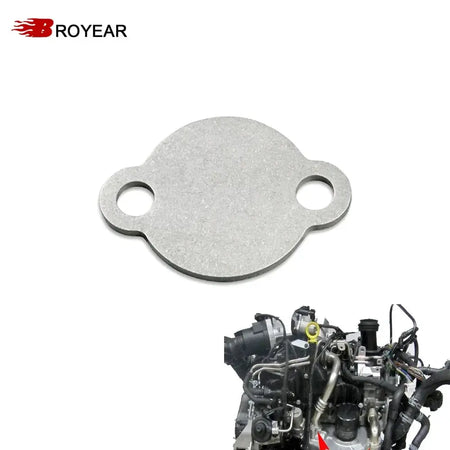 Valve Blanking Block Plate for VW Transporter T5 Multivan 2.0 BiTDI by InterCyprus Trading Ltd