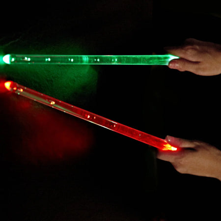 Miwayer LED Drumsticks - 15 Color Gradient USB Rechargeable