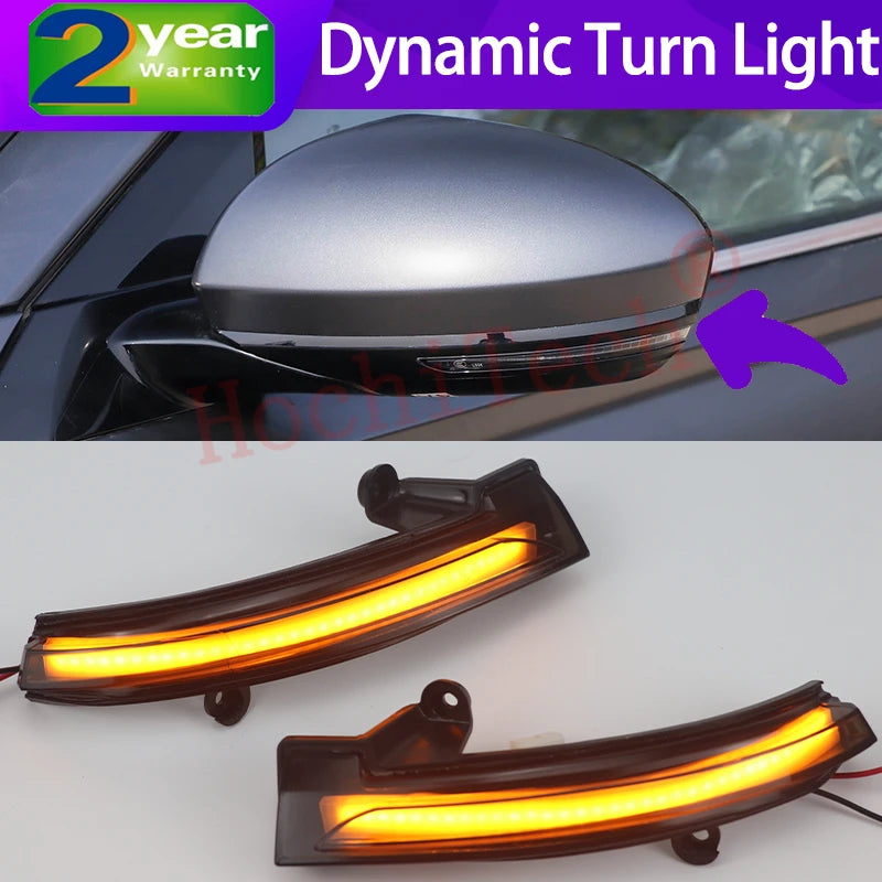 Sequentiële LED-knipperlicht zijspiegellampen voor Nissan Altima L34 Teana 2019-2025