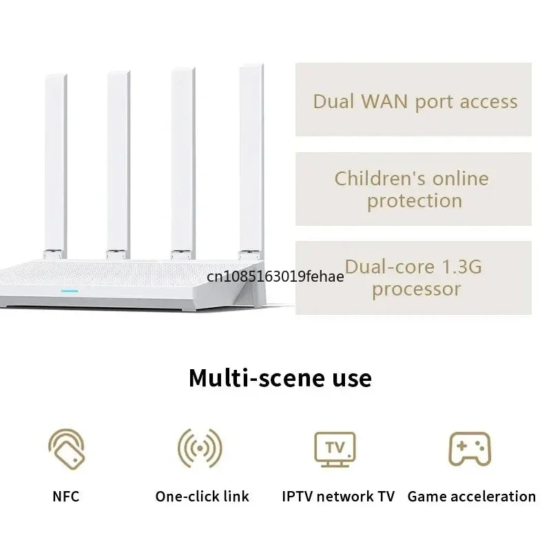 Xiaomi AX3000T &ndash; Mesh WiFi 6 Router For IPTV And Gaming