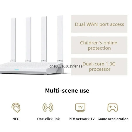 Xiaomi AX3000T &ndash; Mesh WiFi 6 Router For IPTV And Gaming