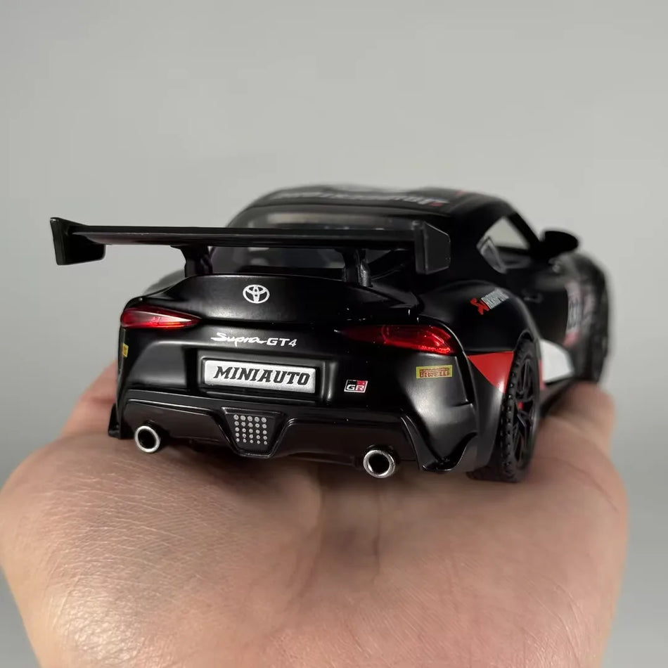 Alloy Diecast Model Car For Toyota Supra GT4 GR Track Version