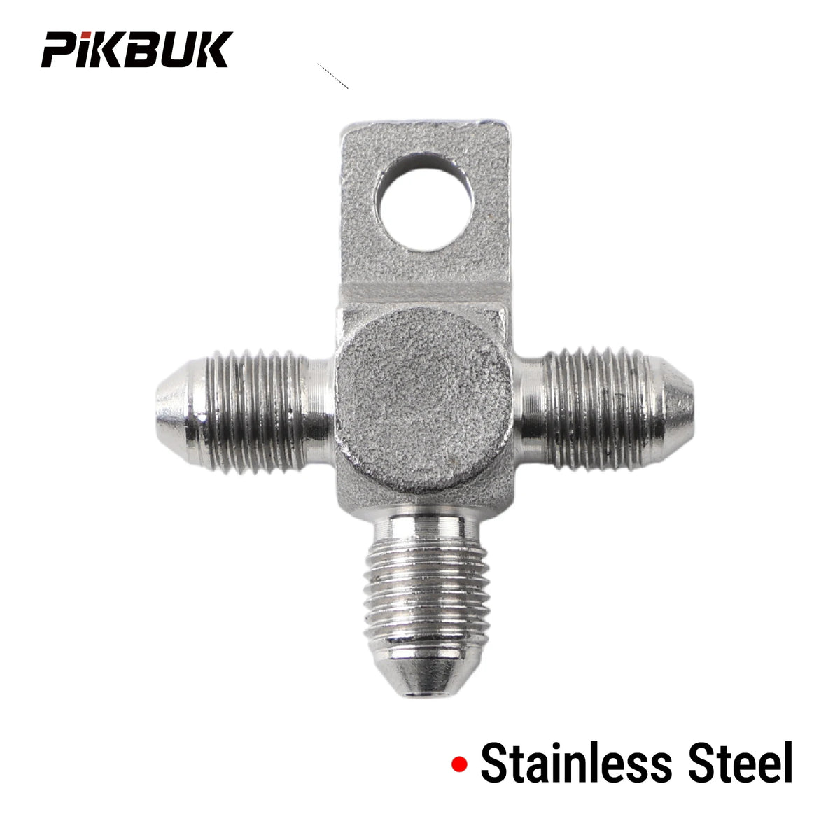 SS304 Stainless Steel 3AN 3-Way Tee Brake Hose Fitting by InterCyprus Trading Ltd