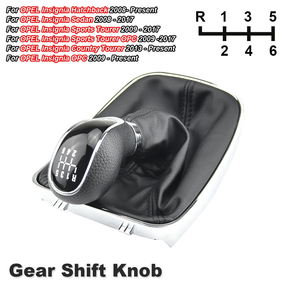 Gear Shift Knob for Opel Insignia All Models 2008-2017