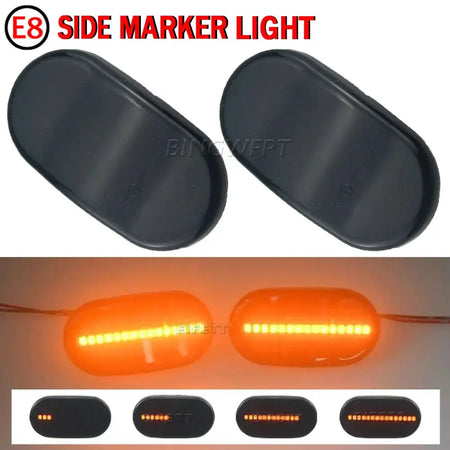 2PCS Led Side Marker Turn Signal Indicator Repeater Light For SUZUKI JIMNY JB64W JB74 JB23 JB64 1999-2019 by InterCyprus Trading Ltd