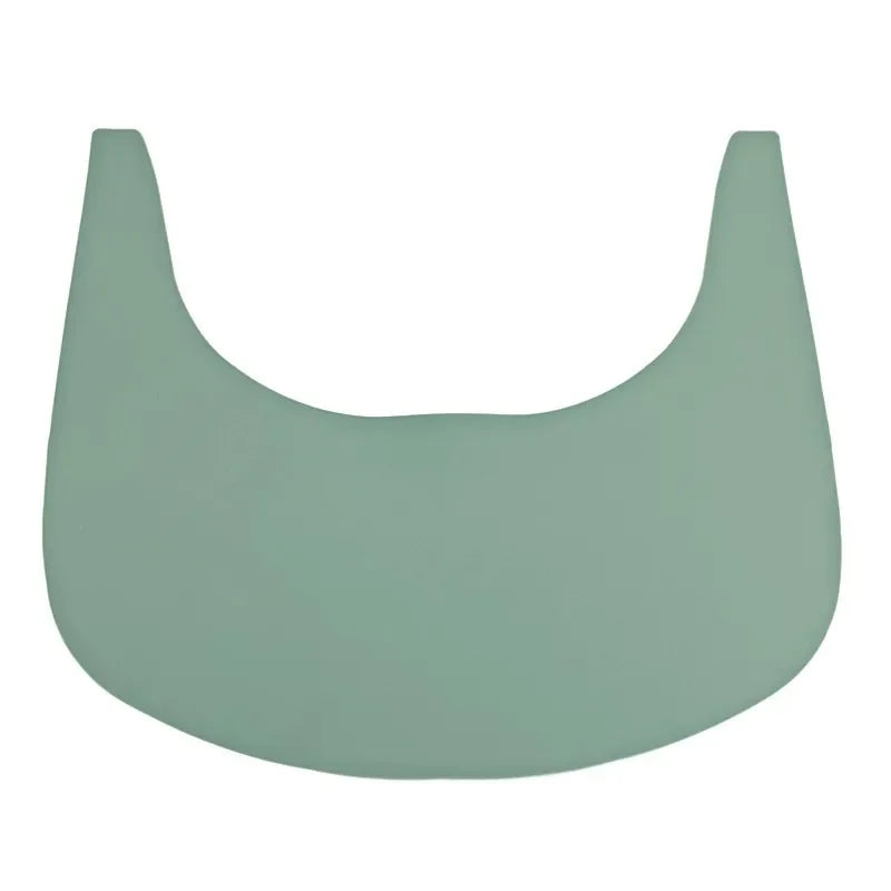 Eco Friendly Trip Trap Highchair Placemat &ndash; Washable Silicone for Easy Clean Up Green