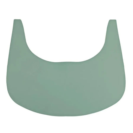 Eco Friendly Trip Trap Highchair Placemat &ndash; Washable Silicone for Easy Clean Up Green