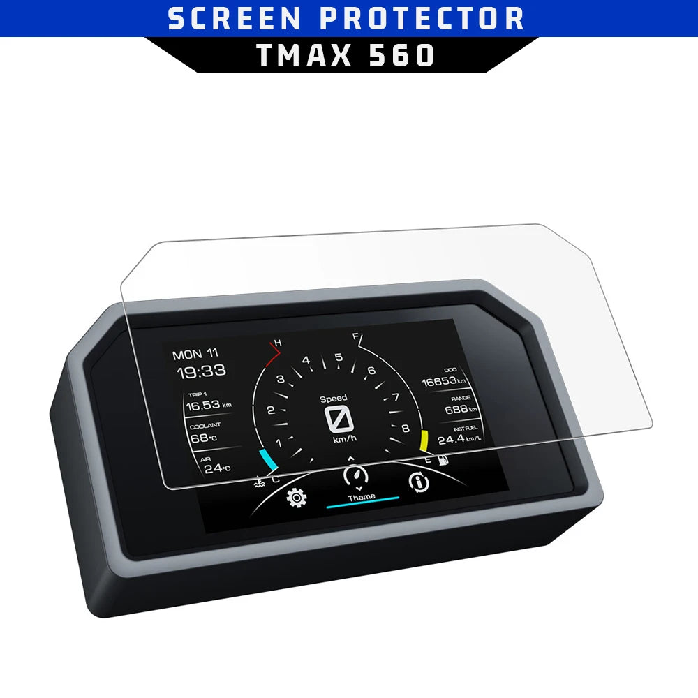 Yamaha TMAX 560 Tech Max 2022 Dashboard Screen Protector Film