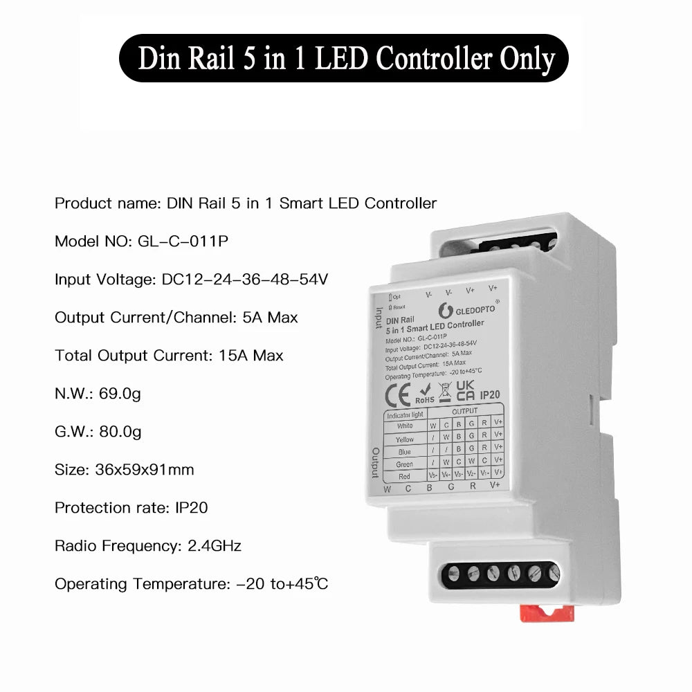 TUYA Zigbee 3.0 Smart LED Controller LED Controller