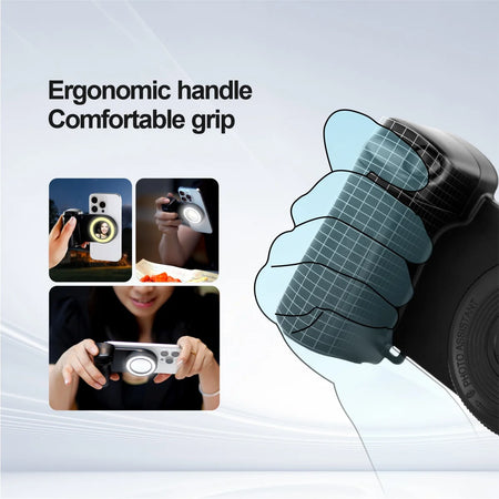 BBC-9 Magnetic Grip - Fill Light Selfie Stabilizer Pro