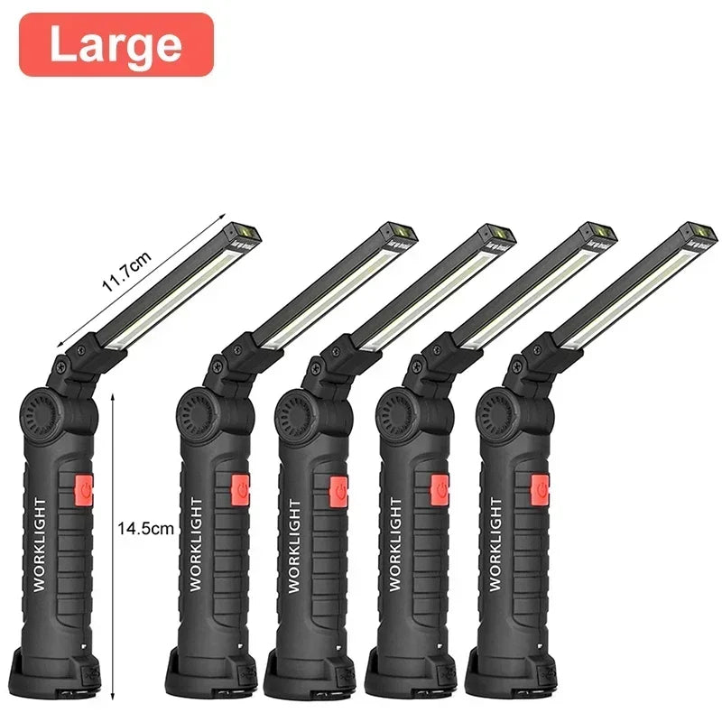 1-6PC Work Light &ndash; 360 Degree Rotating Hands Free Lighting 5PCS large