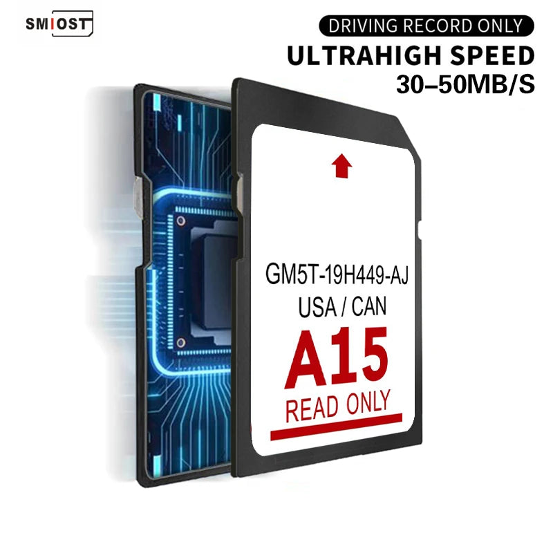 2024 North America Ford Lincoln A15 SD Card - Sync2 Maps