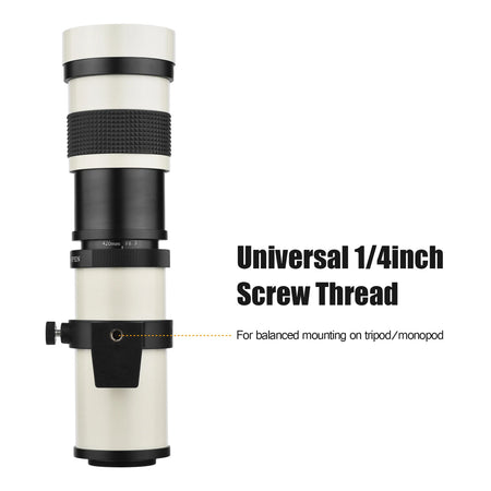 Camera MF Super Telephoto Zoom Lens 420-800mm &ndash; Long Reach