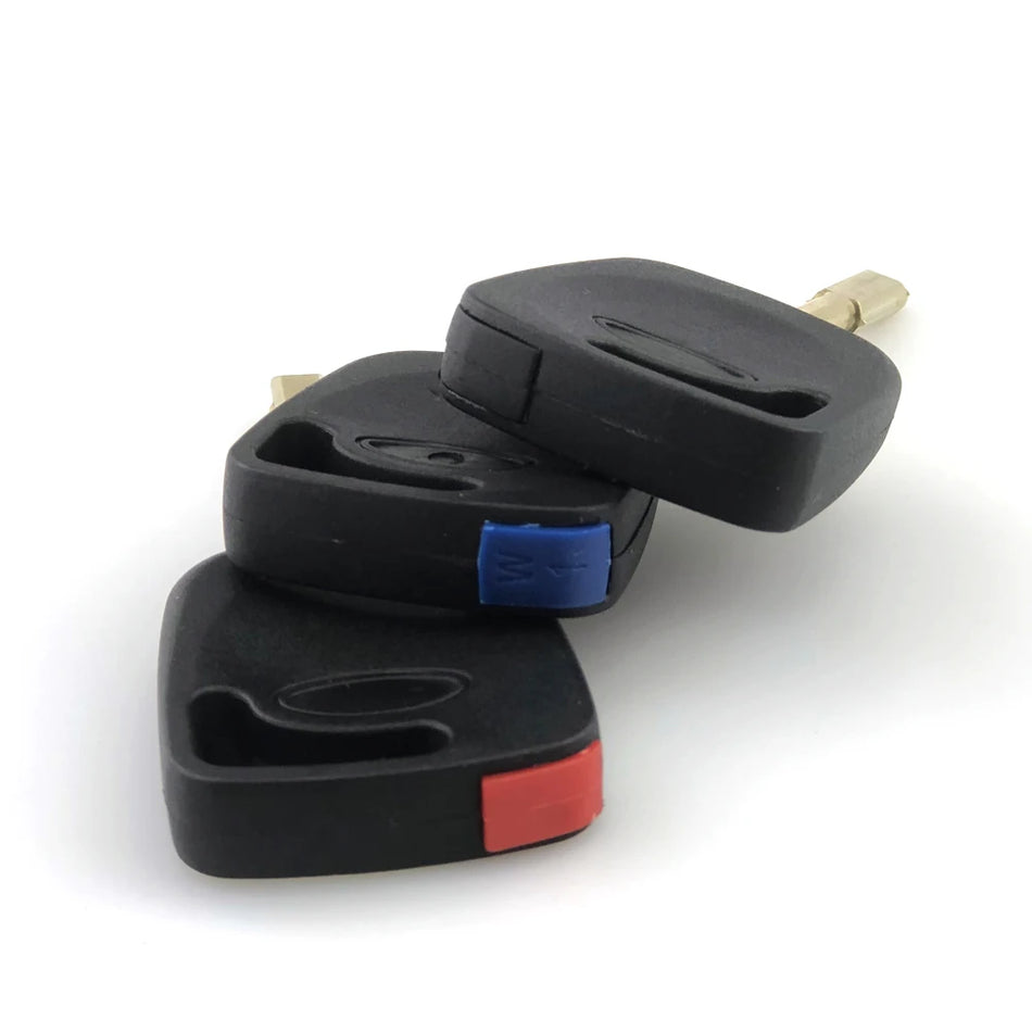 Avaimen kuori Ford Focus yhteensopiva Ford Focus -etäavaimen leikkaamattomalla kupariterällä ABS-muovia