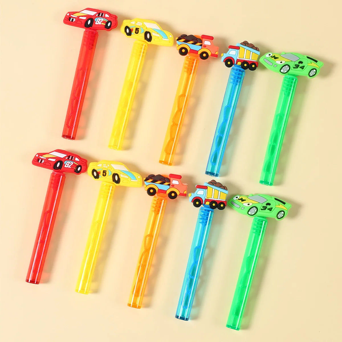 Engineering Vehicle Bubble Tube Soap Bottle Construction Birthday Party Decor Kids Favors Toys for Guests Gifts Baby Shower