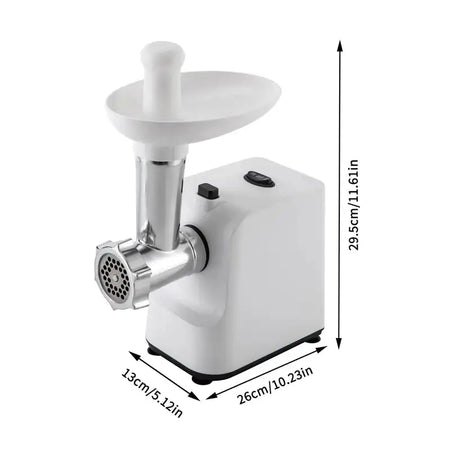 1000W Electric Meat Grinder Sausage Maker With 3 Plates