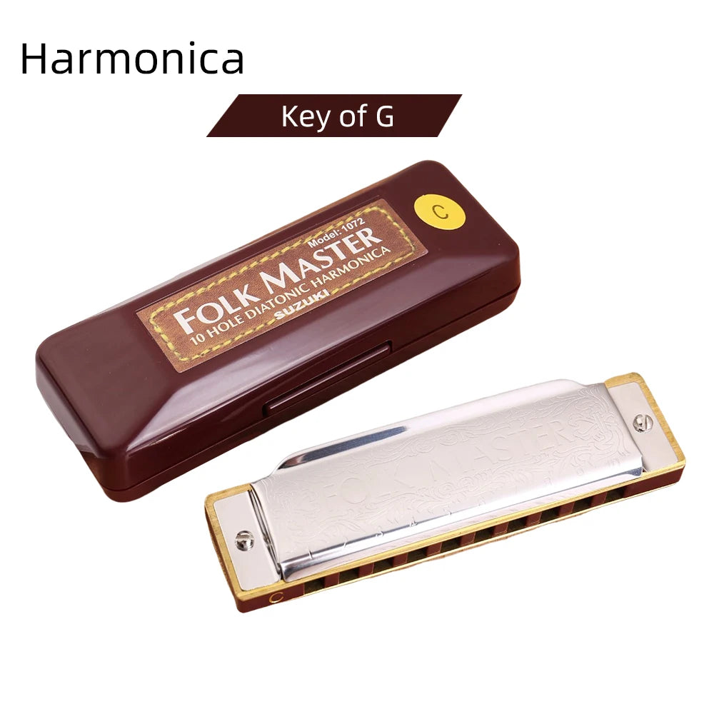 Melodica Harmonica Jaw Harp Gaita Pro &ndash; Diatonic 10 Bore Melodica G
