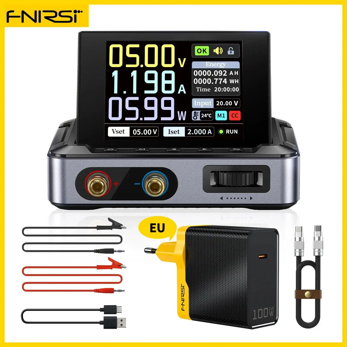 FNIRSI DPS 150 Programmable CNC DC Power Supply 30V 5A DPS-150 High-EU