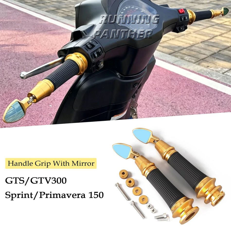 CNC Alumīnija Stūres Rokturi Vespa Sprint 150/Primavera 150/GTV 300/GTS 125