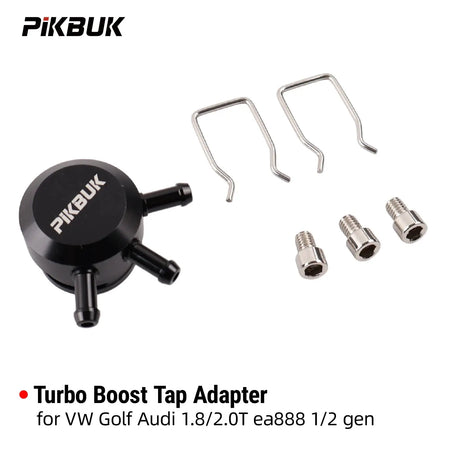 PIKBUK Plug For VW Audi TSI FSI TFSI MK5 GTI B7 2.0T Ea888 1 2 Gen Turbo Boost Tap Adapter Oil Can Exhaust by InterCyprus Trading Ltd