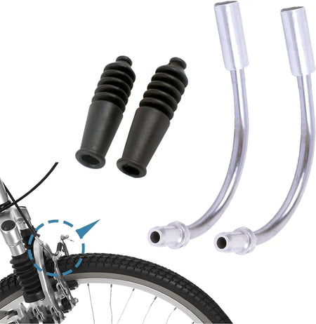 V Brake Noodle And Boot Set &ndash; Durable Steel Cable Protection