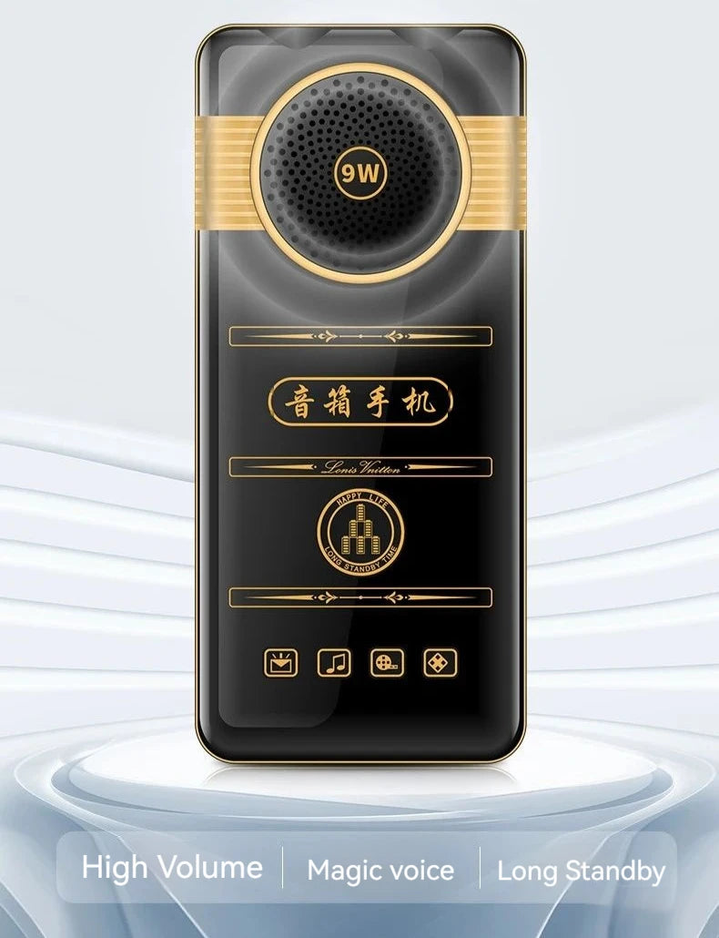 Large Push-Button Senior Phone 3.0 Display &ndash; One Key SOS