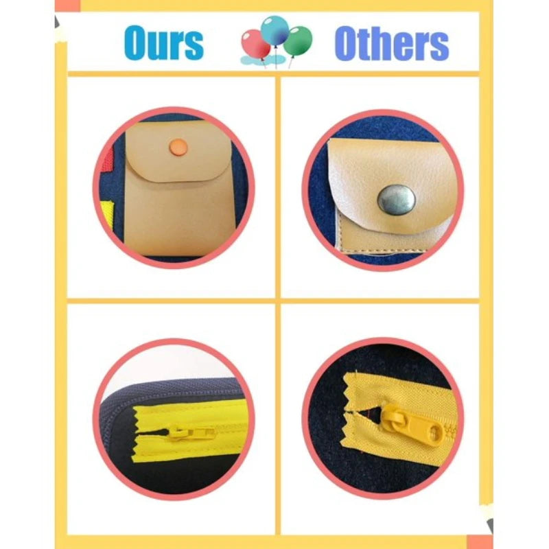 Sensory Play Board &ndash; Engaging Montessori Learning Toy for Toddlers